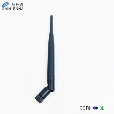 Male Connector Omni WIFI Antenna , 2Km 5Dbi Dual Band Wifi Antenna