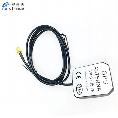 Mini External GPS Antenna 28dBi Active Vehicle Mounted 1500±50mm Cable